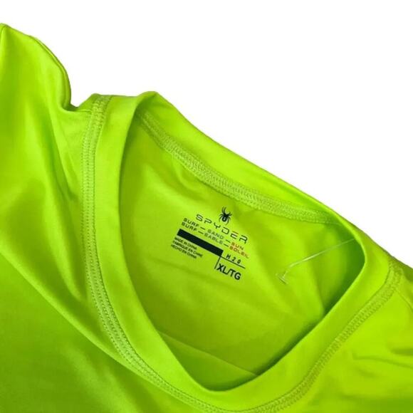 Spyder Boys Swim Set Trunks Rash guard 2 piece Size XL NEW - Picture 5 of 9